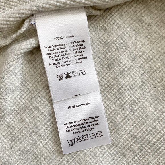 Eddie Bauer, NWOT,  Women's Long-Sleeve Thermal Crew, Graphic Fox, Gray, S / XL - Picture 6 of 9